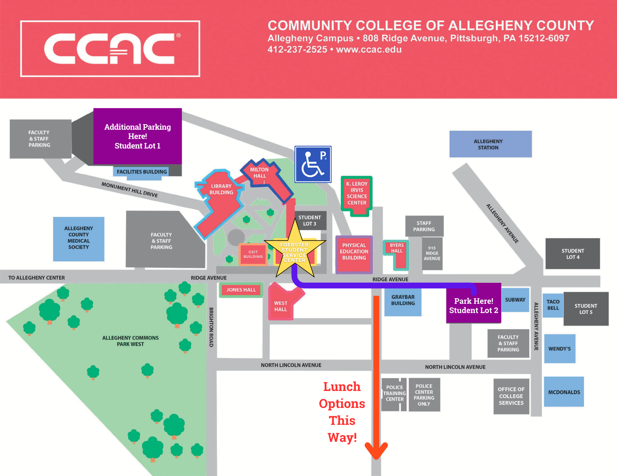 Conference Map PWDA Events